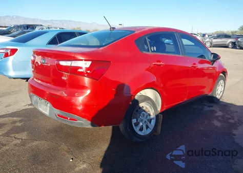 2014 Kia Rio Lx from USA, damaged, VIN KNADM4A32E6377016